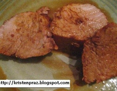 Spiced Pork Tenderloin