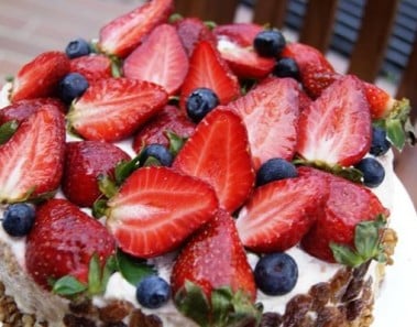 Strawberry Shortcake With Creme Chantilly
