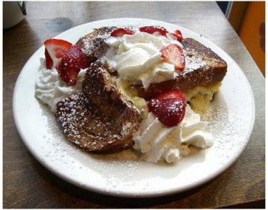 Strawberry-Stuffed French Toast