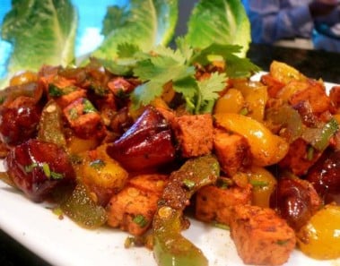 Tandoori Tofu Masala “salad”