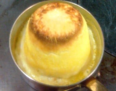 Twice Baked Emmental Souffle