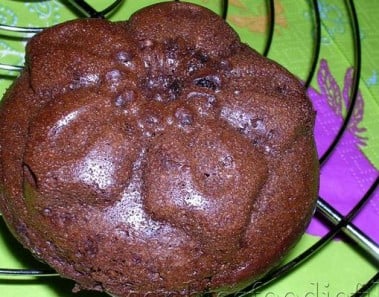 Wholemeal Spelt Chocolate Ricotta Muffins With Dark Chocolate Chips