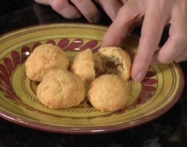 Appetizer Idea – Cheesy Cheddar Baked Olives