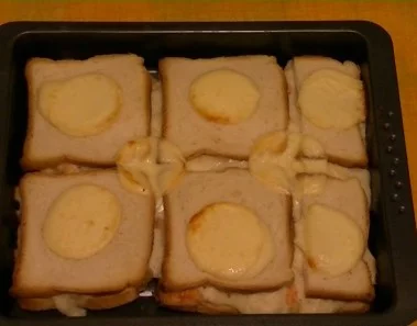 Appetizer: Toast di gamberi