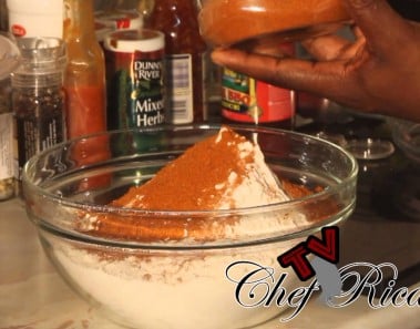 Caribbean french fried Chicken Recipe from  Chef Ricardo Cooking