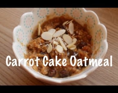 Carrot Cake Oatmeal ( slow cooker)