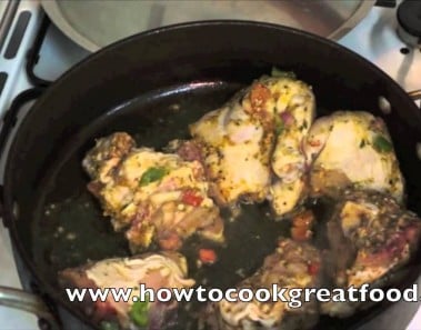 CHICKEN PESTO & CREAM SAUCE HOW TO COOK GREAT FOOD RECIPE BECHAMEL italian style