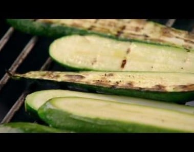 Courgette and Mushrooms vegetarian barbecue recipe – What To Eat Now: Summer