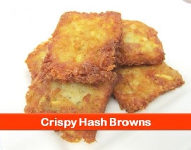 Crispy hash browns recipe/fast food style/breakfast recipes/potato evening snacks-let’s be foodie