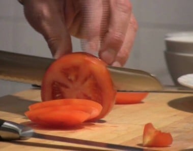 Daniel Humm Prepares Tomatoes
