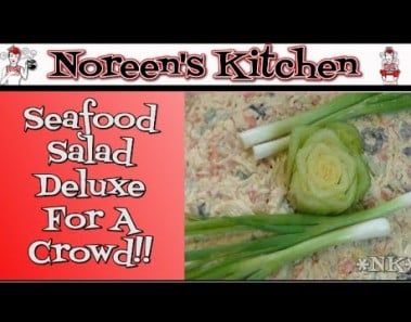 Deluxe Seafood Salad for a Crowd Recipe ~ Noreen’s Kitchen