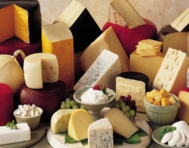 Types of cheese