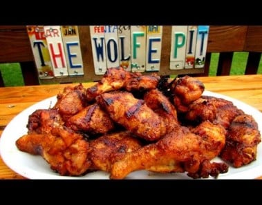 Grilled Beer Wings – Chicken Wing Recipe – How To Grill Wings!