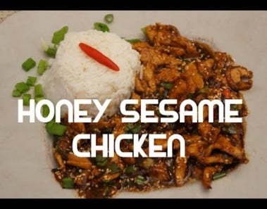 Honey Chicken Recipe Asian cooking Sesame seeds Stir Fry