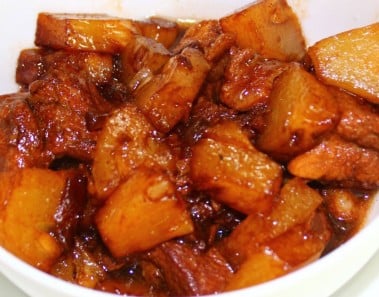How to Cook Adobo with Pineapple – English