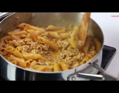 How to Cook Toasted Penne with Chicken Sausage | Mad Delicious | Cooking Light