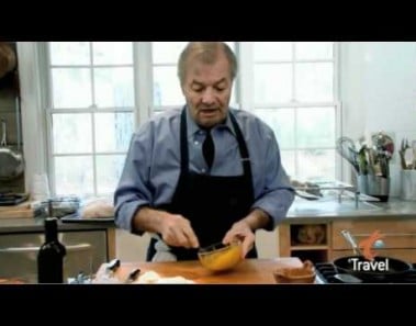 Jacques Pepin Prepares French Omelette