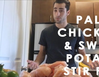 Paleo Cooking: Chicken and Sweet Potato Stir Fry!