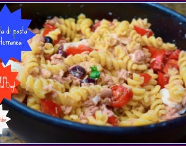 Pasta fredda meditarranea | Italian  recipe | Naty