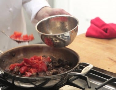 Paul Kahan of Blackbird & Publican in Chicago using All-Clad Cookware