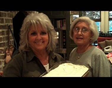 Paula Deen Makes Pumpkin Crunch