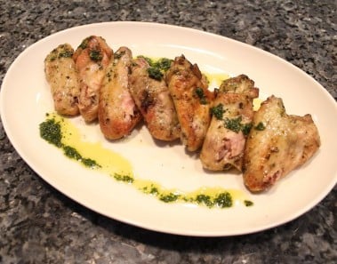 Pesto Chicken Wings – OrsaraRecipes