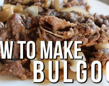 QUICK + EASY KOREAN BBQ RECIPE | BULGOGI | MARINATED BEEF