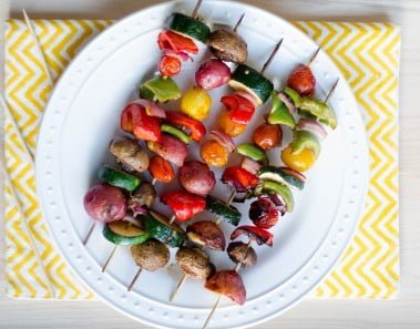 Reel Flavor – Grilled Veggie Kabobs