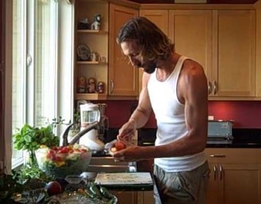 VEGETABLE SALAD RECIPES * EASY HEALTHY RECIPES * CHOPPED GREEN SALAD RECIPE + FAT FREE DRESSING