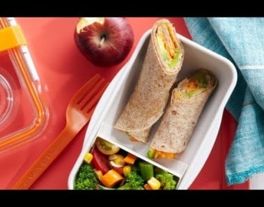 Veggie Tortilla Wraps – Easy School Lunch Recipes – Weelicious