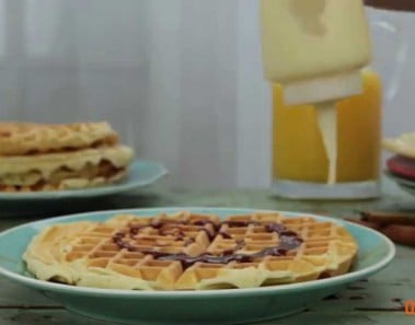 Waffle Recipes – How to Make Cinnamon Roll Waffles