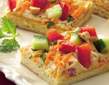 Appetizer recipes: How to make Thai pizza appetizers
