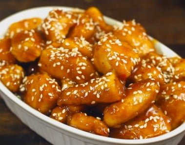 Baked Honey Sesame Chicken recipe