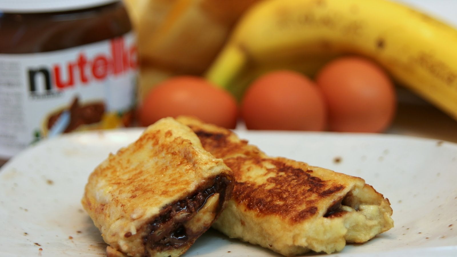 Banana Nutella French Toast Recipe CookingWithAlia Episode 371