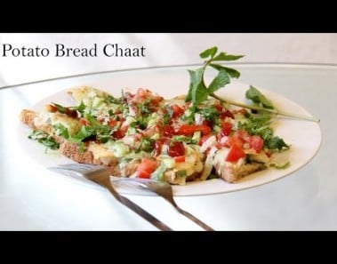 Bread Potato Chaat Recipe | Healthy Indian Veg Chaat and Breakfast Recipes By Shilpi