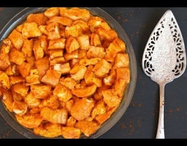 {Breakfast Recipe} Pumpkin Bread Pudding by CookingForBimbos.com
