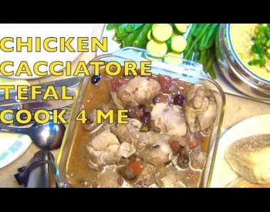 Chicken Cacciatore Tefal Cook 4 Me cheekyricho video recipe episode 1,021
