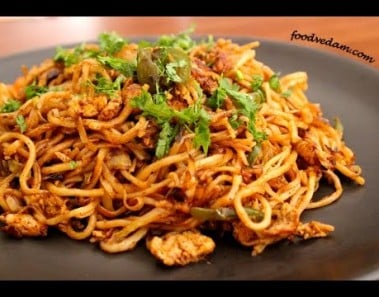 Chinese Egg Noodles-street food