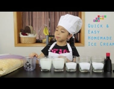 Easy Homemade Ice Cream | Full-Time Kid | PBS Parents