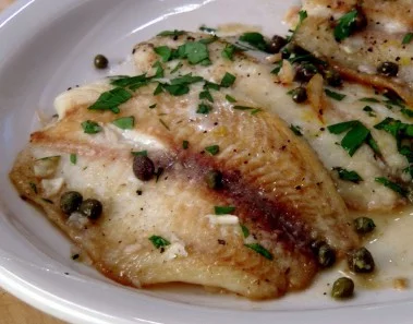 Fish Piccata Recipe – by Laura Vitale – Laura in the Kitchen Episode 133