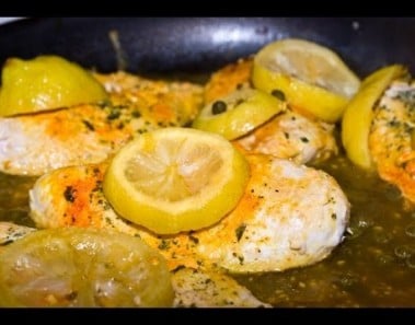 Guilt Free Chicken Piccata | Figure Friendly Foodie