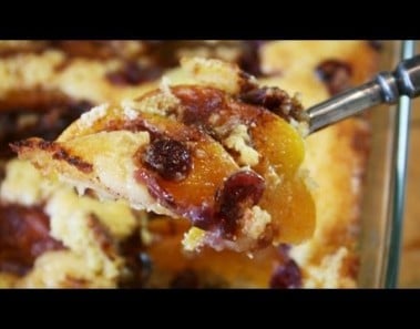 Harvest Peach-Berry Cobbler recipe