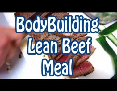 Healthy Bodybuilding Lean Beef Meal Recipe made with London Broil
