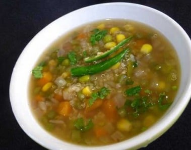 How to make Quinoa Soup – Vegetarian Recipe