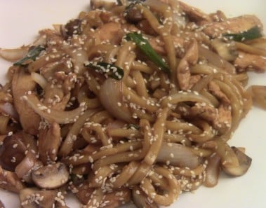 How To Make Teriyaki Chicken Stir Fry With Yaki Udon Noodle