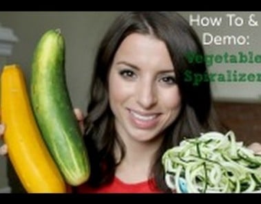 How To Make Zucchini Noodles | Healthy Recipes