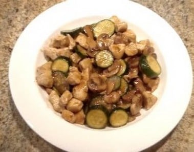 Mushroom Chicken Stir Fry Recipe