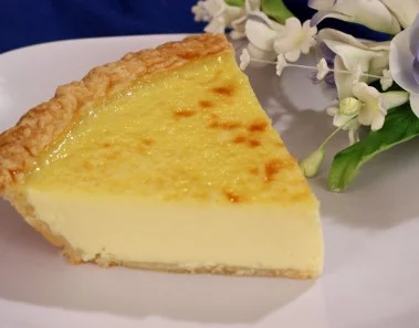 Old Fashioned Custard Pie Recipe