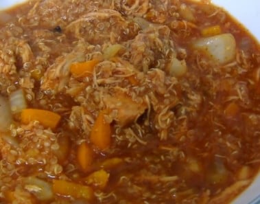 QUINOA CHICKEN CHILI Recipe 30 Minute Meal – Healthy!