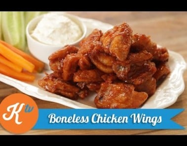 Resep Chicken Wings Tanpa Tulang (Boneless Chicken Wings Recipe Video)